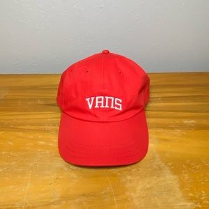 Vans Off The Wall Red Hat.